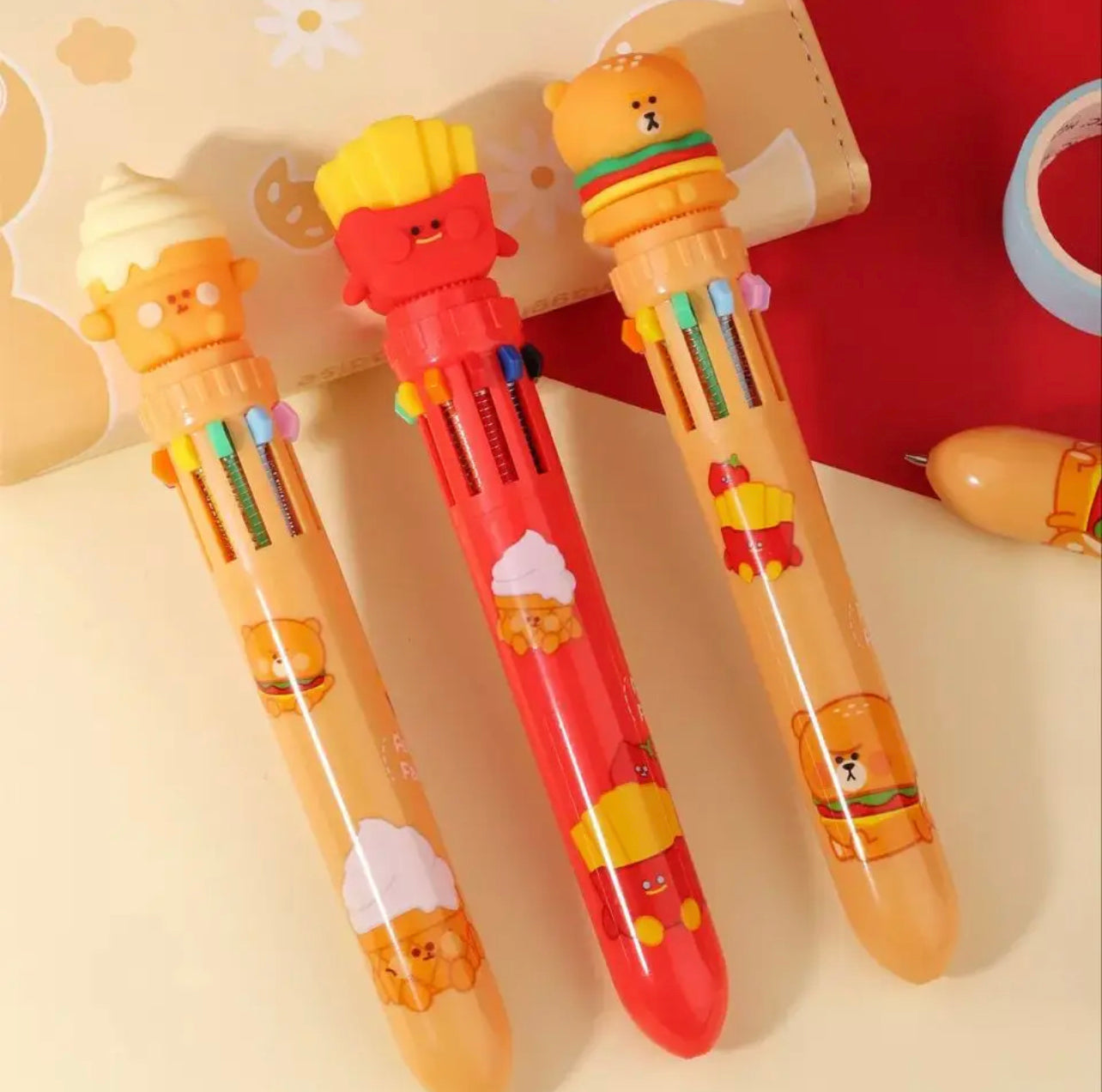 Multicolour 10 in 1 Pen