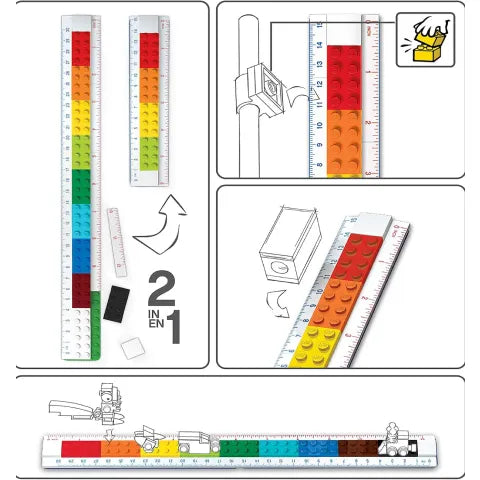 Building Bricks Ruler - 12