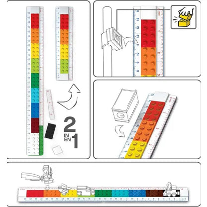 Building Bricks Ruler - 12