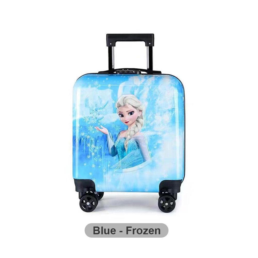 Kids 3D Trolley Bags : Big Size with Security Locks