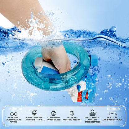 SharkBlaze - Automatic High Pressure Spray Gun for Kids - 28ft