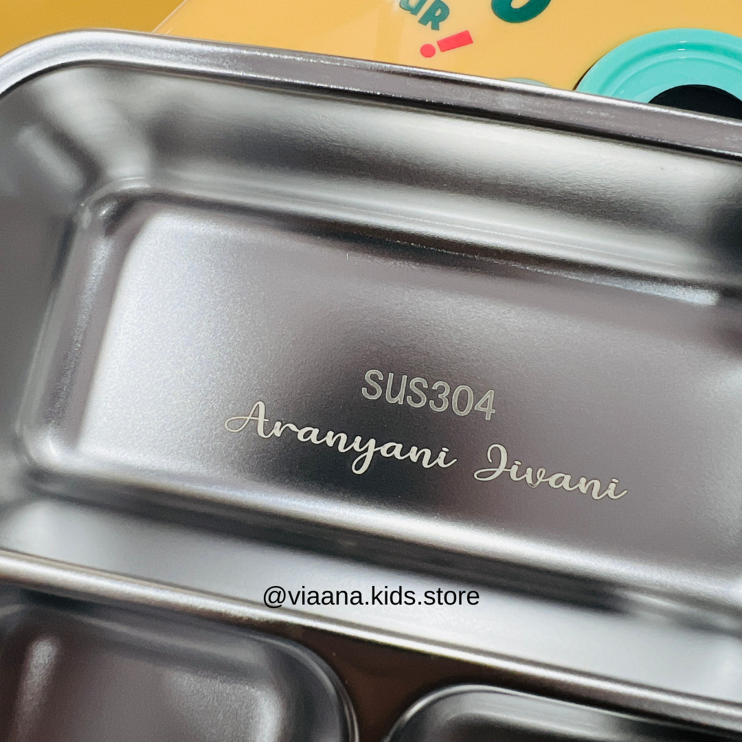 Elephant Eye - Spill Free Steel Lunch Box