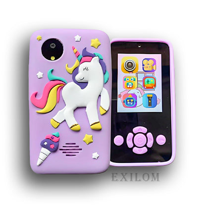 smartphone for kids (in built camera, learning games, MP 3 music player, video recorder)