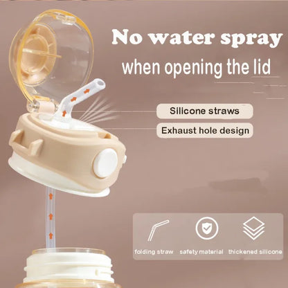 Premium Rocket Shaped Transparent Sippers with Locking System