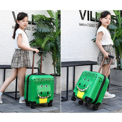Trolley bag for kids ( 18 inch size, retractable handle, Durable material can carry children upto 20 kg)