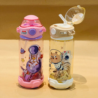 Premium Rocket Shaped Transparent Sippers with Locking System