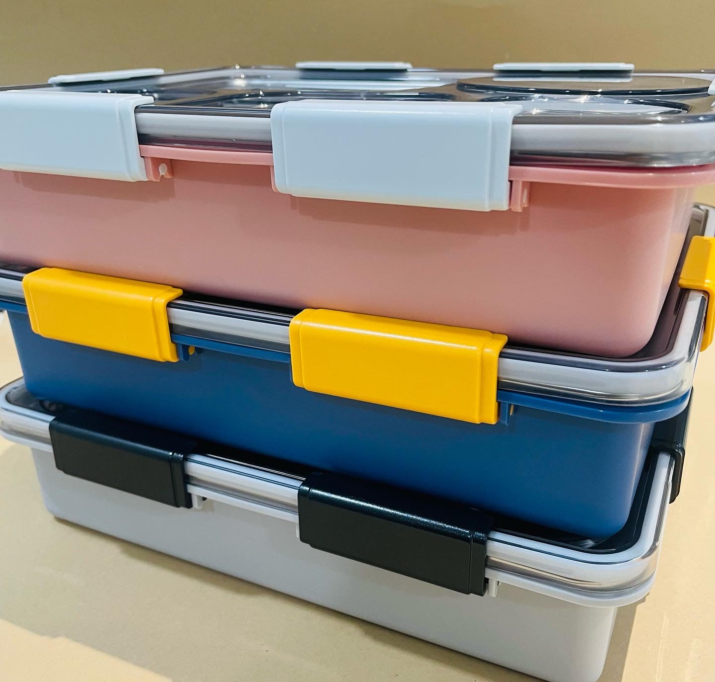 5 Compartments Bento Lunchbox for Adults