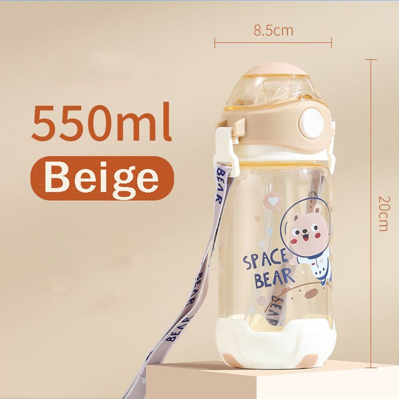 Premium Rocket Shaped Transparent Sippers with Locking System