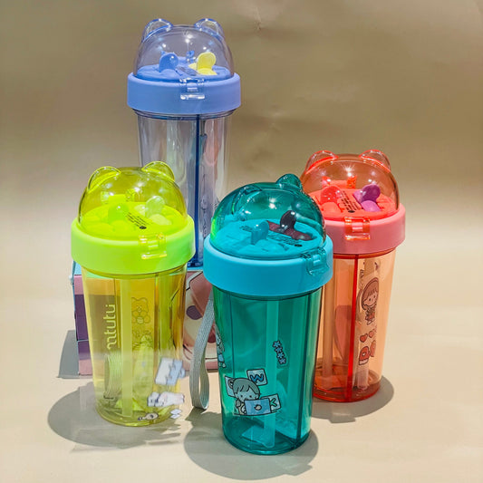 Cute Double Partition Sipper