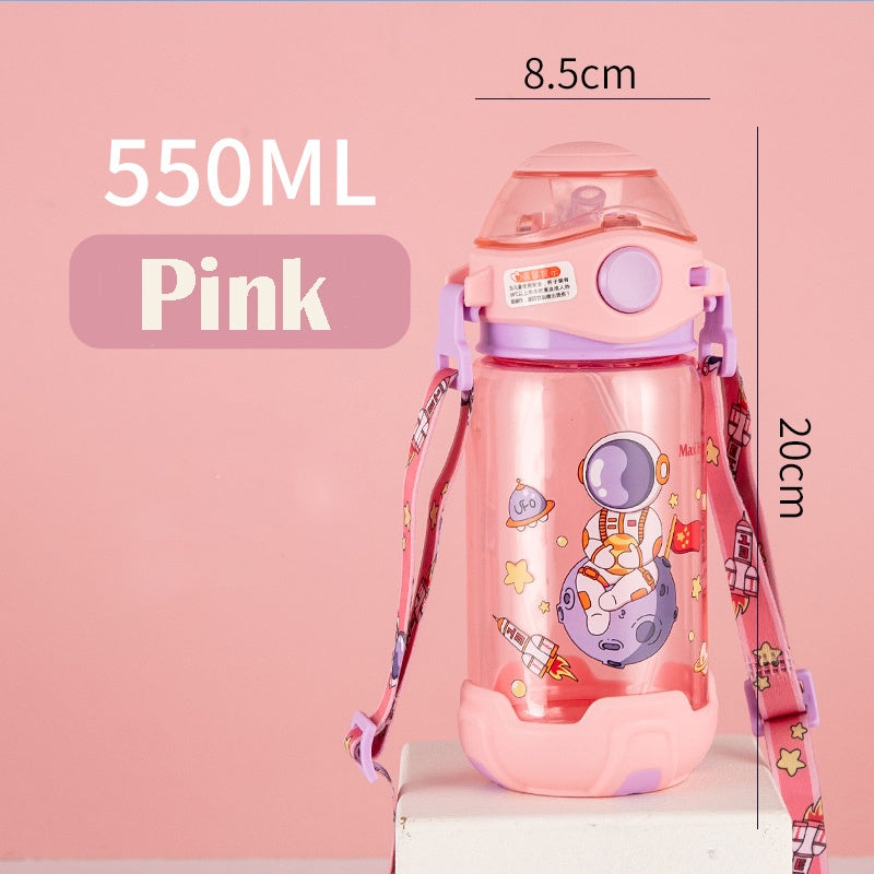 Premium Rocket Shaped Transparent Sippers with Locking System