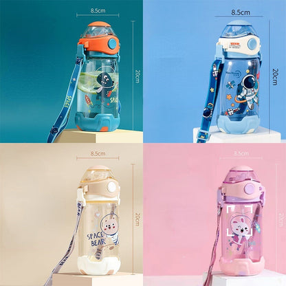 Premium Rocket Shaped Transparent Sippers with Locking System