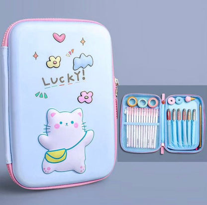 Matte 3D Utility Stationery Pouch