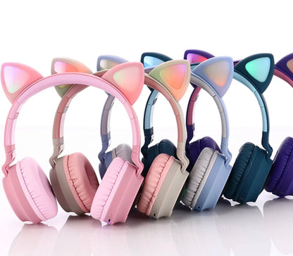 Meow Headphones with Lights - Wireless, Bluetooth