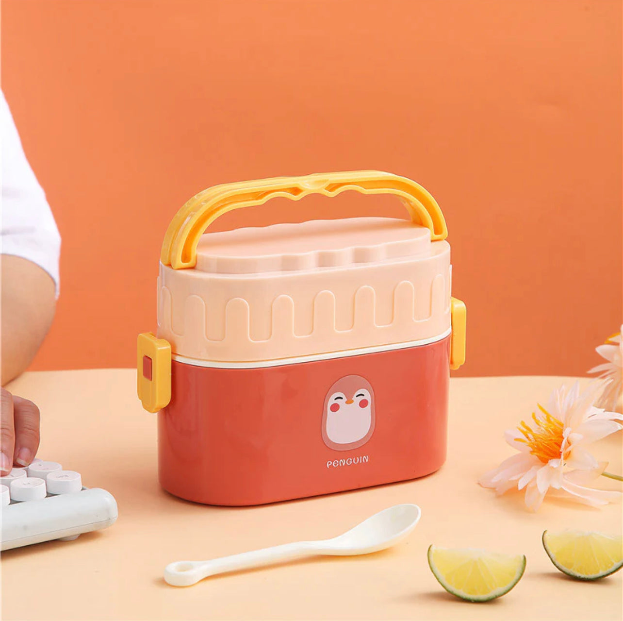 Double Layered Snacks Box (950ml)