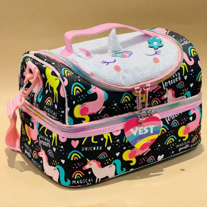 Luxury Double Decker Lunchbag for Kids | Vest