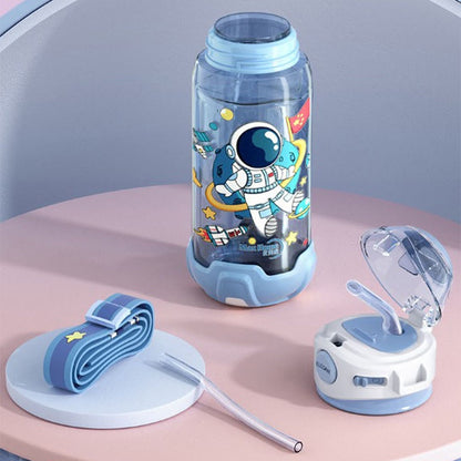 Premium Rocket Shaped Transparent Sippers with Locking System