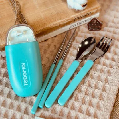 Tedemei - Cute Travel Cutlery Set