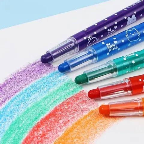 Rolling Crayons with Book