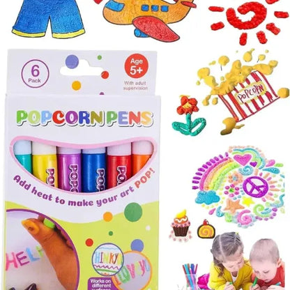 Poprcorn Pens - 6pcs