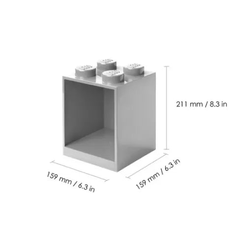Lego Brick Shelf Set - 2pcs