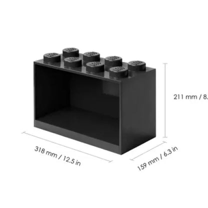 Lego Brick Shelf Set - 2pcs