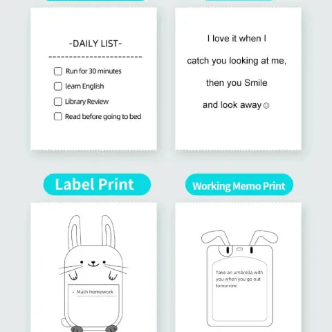 Instant Mini Printer - Fun, Learn & Cherish Memories 🖨️