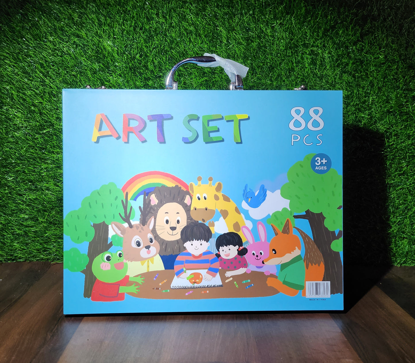 Art and Craft Kit for kids (Coloured Pencil, Markers, Water colours, Tube colours, Sketchpens, Oil pastel, Brushes)